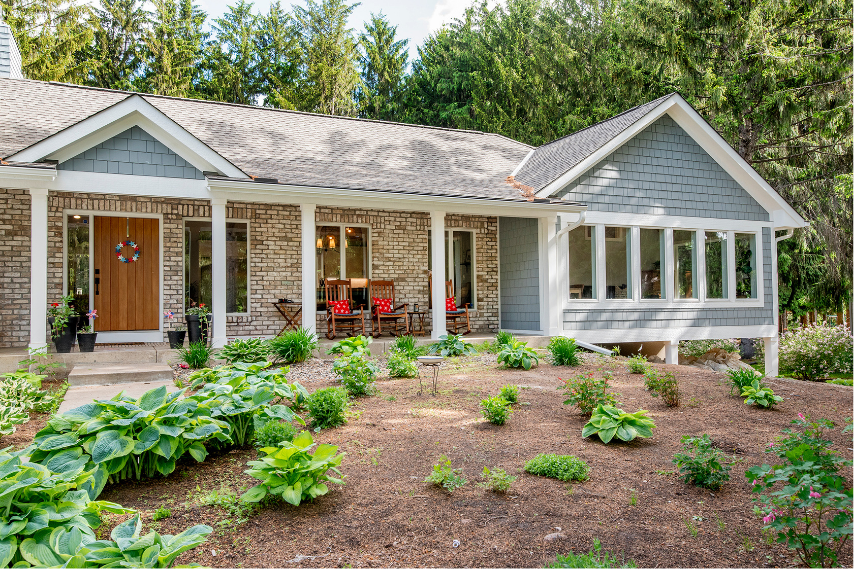 Complete whole home remodel featuring updated interiors and modern design by Cardinal Remodeling.